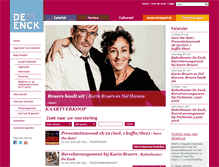Tablet Screenshot of deenck.nl